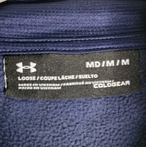 Men's Cold Gear Under Armour Blue Jacket. Jñ You - Picture 2 of 6